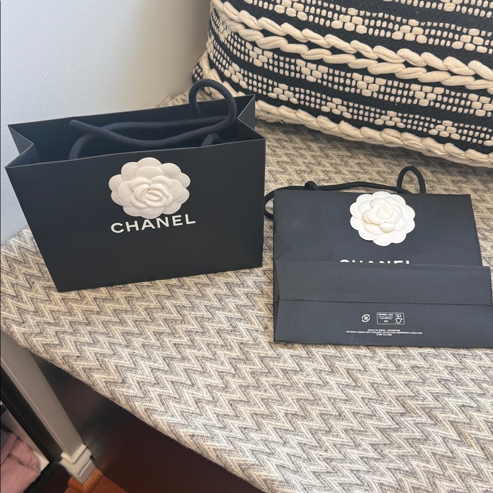 Chanel Black and White Women's Bag